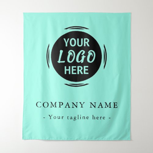 Custom Company Logo Backdrop For Events Tapestry