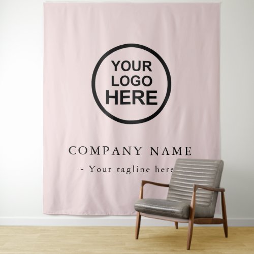 Custom Company Logo Backdrop For Events Tapestry