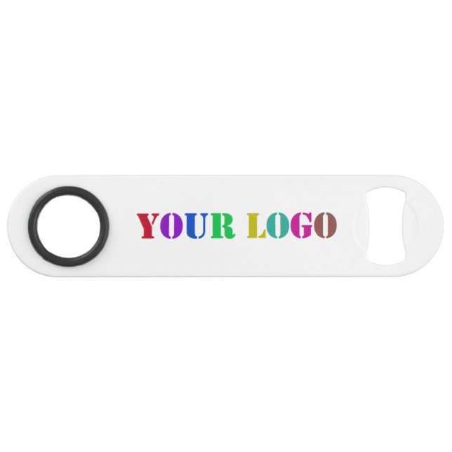 Custom Company Logo Bar Key Your Business Gift (Back Horizontal)