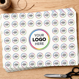 Custom Company Logo - Boutique Packaging - White Tissue Paper