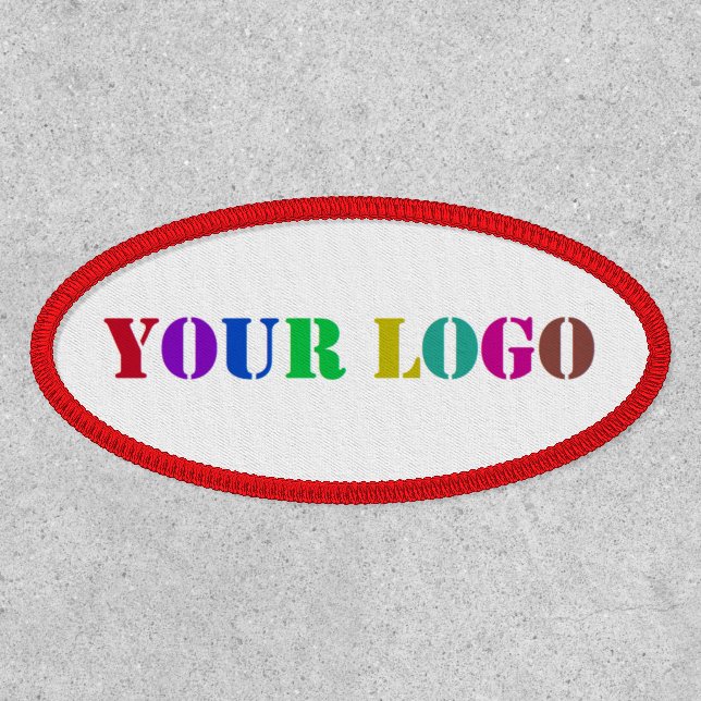 Custom Company Logo Branded Business Patches (Front)