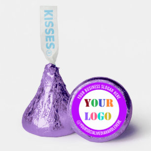 Custom Company Logo Branded Business Promotional Hershey®'s Kisses®