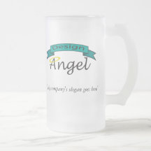 Custom Company Logo Branded Frosted Mugs