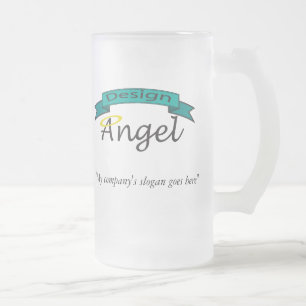 Custom Company Logo Branded Frosted Mugs