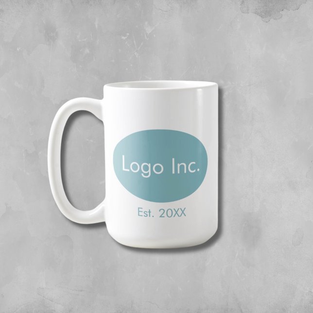 Custom Company Logo - Branded Mug Gift (Custom Company Logo Mug - Create Your Own)