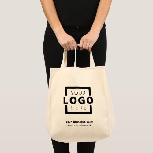Custom Company Logo Branded Promotional Tote Bag