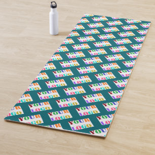 Custom Company Logo Branded Yoga Mat