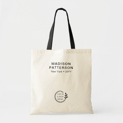 Custom Company Logo Budget Business Custom Name Tote Bag