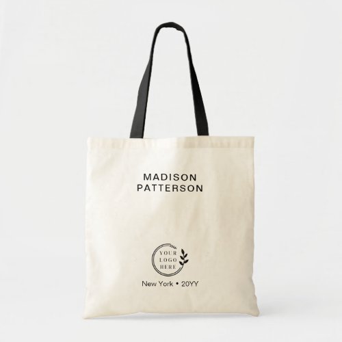 Custom Company Logo Budget Business Custom Name Tote Bag