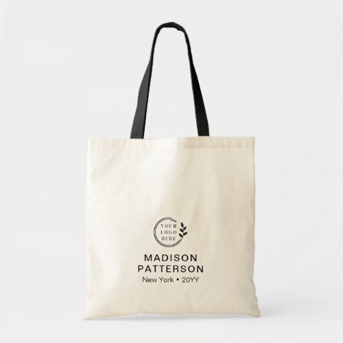 Custom Company Logo Budget Business Custom Name Tote Bag