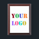 Custom Company Logo Business Award Plaque<br><div class="desc">Custom Colors - Your Logo or Photo / text Business Promotional Personalized Award Plaques Gift - Make Unique Your Own Design - Add Your Logo / Image / Text / more - Resize and move or remove and add elements / image with customization tool. Choose / add your colors !...</div>