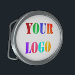Custom Company Logo Business Belt Buckle<br><div class="desc">Custom Company Logo Your Business Personalized belt Buckles / Gift- Add Your Logo / Image - Resize and move elements with customization tool. Choose / add your favorite background colors ! ( Select your logo color with filter for colors ) Please use your logo - image that does not infringe...</div>