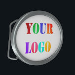 Custom Company Logo Business Belt Buckle Template<br><div class="desc">Custom Color - Design Your Own Personalized Belt Buckle with Company Logo Your Promotional Business Belt Buckles / Gift- Add Your Logo / Image - Photo or QR Code / Text / more ! Resize and move elements with Customization tool. Choose / add your favorite background colors ! ( Select...</div>