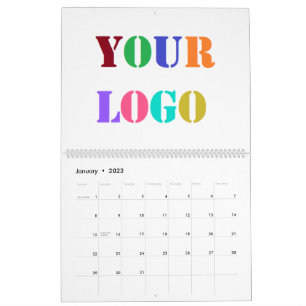 Custom Company Logo Business Calendar Example