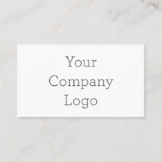 Custom Company Logo Business Card at Zazzle