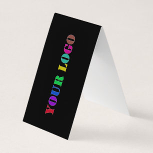 Custom Company Logo Business Card Choose Colors