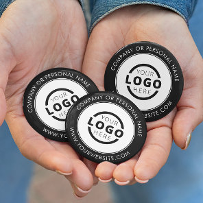 Custom Company Logo Business Corporate Branded Button