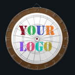 Custom Company Logo Business Dart Board Template<br><div class="desc">Custom Colors - Design Your Own Personalized Dartboards with Your Company Logo Promotional Business or Modern Personal Dart Boards Gift - Make Unique Your Own Design - Add Your Logo - Image - Photo or QR Code / Text / More - Resize and move or remove and add elements /...</div>