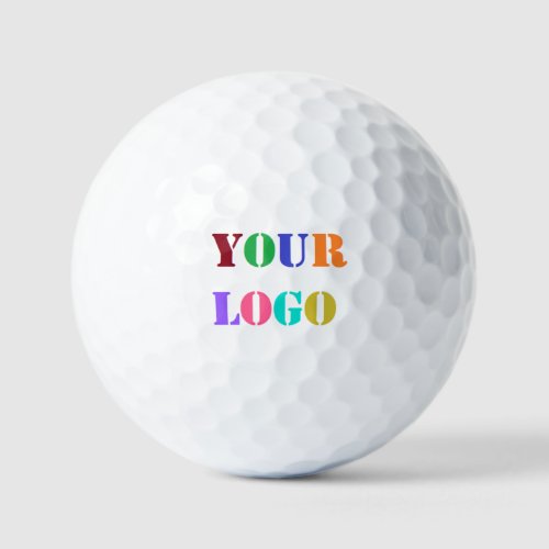 Custom Company Logo Business Gift Golf Balls Stamp