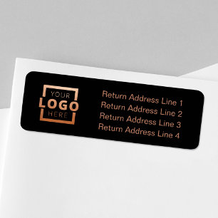 Custom Company Logo Business Label