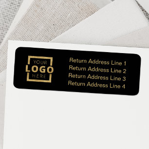 Custom Company Logo Business Label