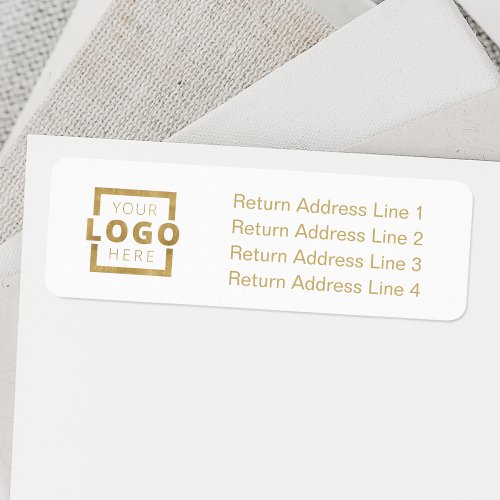 Custom Company Logo Business Label