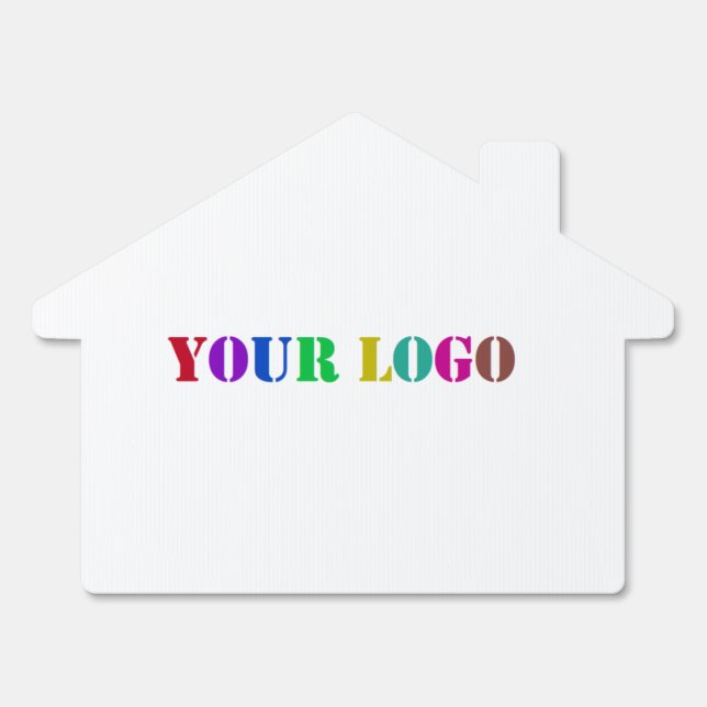Custom Company Logo Business Outdoor Sign Template (Front)