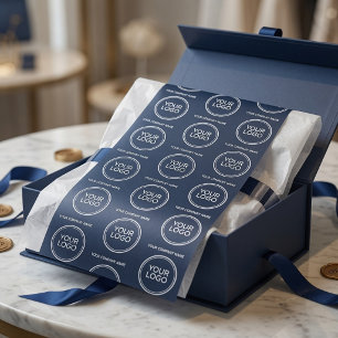 Custom Company Logo Business Packaging Tissue Paper