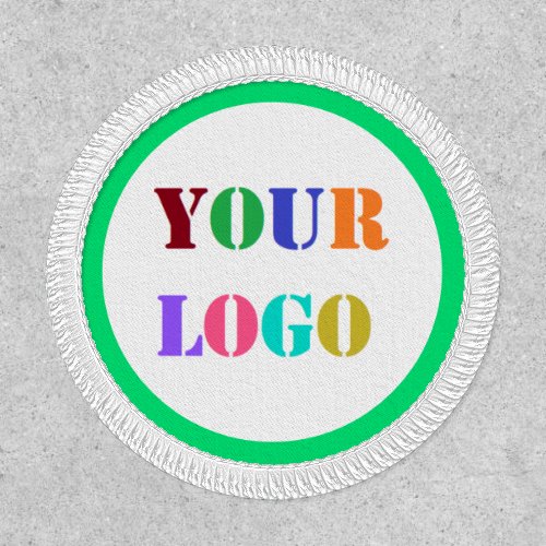 Custom Company Logo Business Patch Your Colors