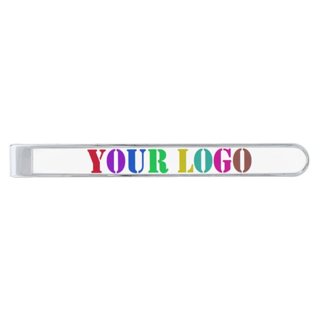 Custom Company Logo Business Personalized Tie Bar (Front)