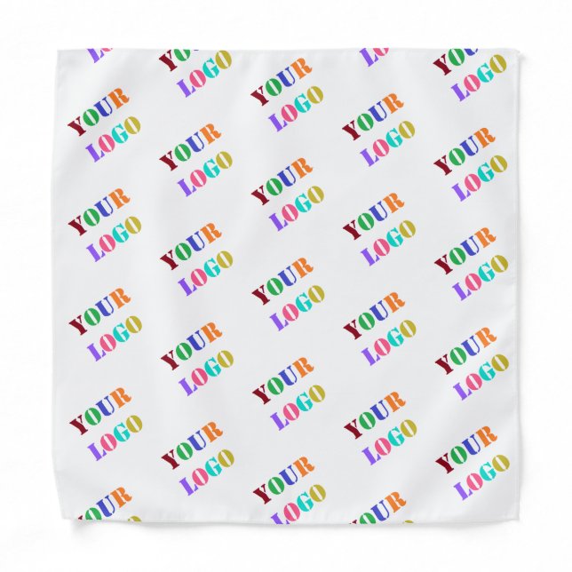 Custom Company Logo Business Promotional Bandana (Front)