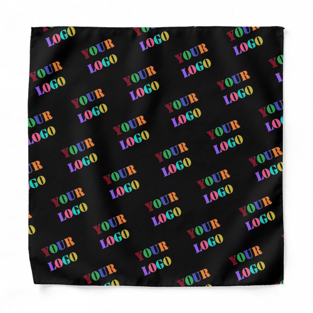 Custom Company Logo Business Promotional Bandana (Front)