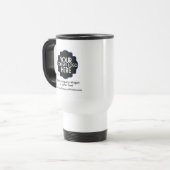 Custom Company Logo Business Promotional Coffee Travel Mug (Front Left)