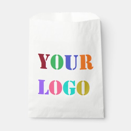 Custom Company Logo Business Promotional Favor Bag