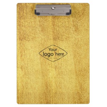 Custom Company Logo Business Promotional Gift  Clipboard by TheSillyHippy at Zazzle