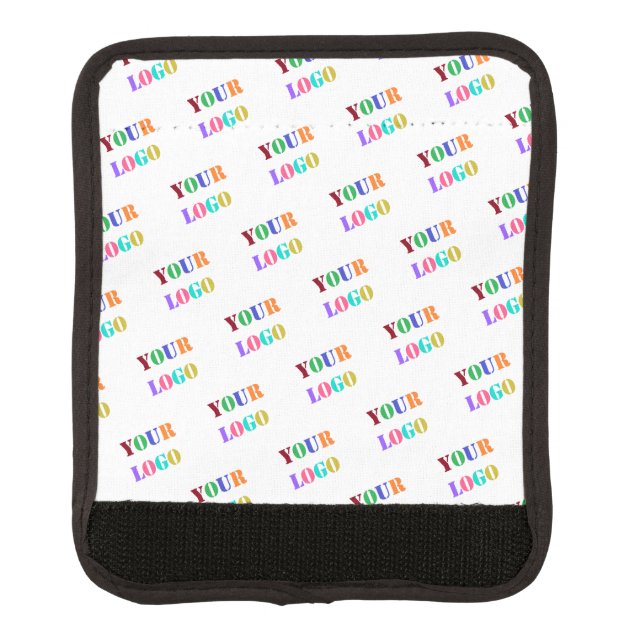Custom Company Logo Business Promotional Gift Luggage Handle Wrap (Front)