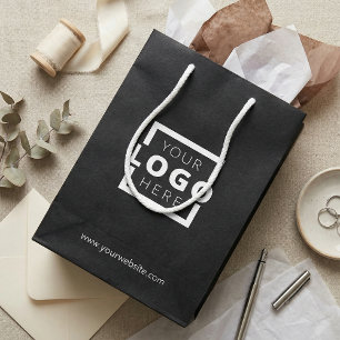 Custom Company Logo Business Promotional Gift Medium Gift Bag