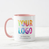 Custom Company Logo Business Promotional Gift Mug (Left)