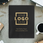 Custom Company Logo Business Promotional Gift Notebook at Zazzle
