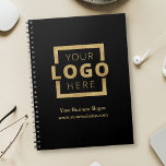 Custom Company Logo Business Promotional Gift Notebook at Zazzle