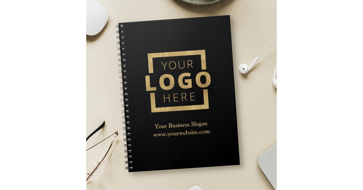 Custom Company Logo Business Promotional Gift Notebook | Zazzle