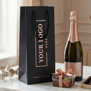 Custom Company Logo Business Promotional Gift Wine Gift Bag