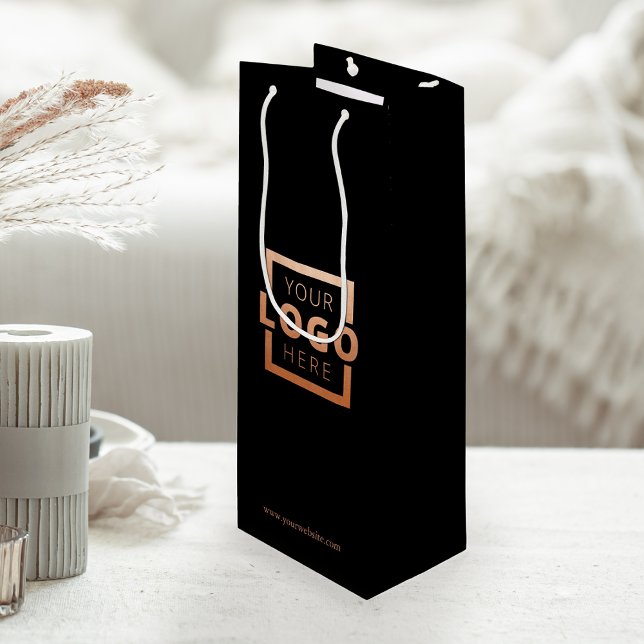 Custom Company Logo Business Promotional Gift Wine Gift Bag (Creator Uploaded)