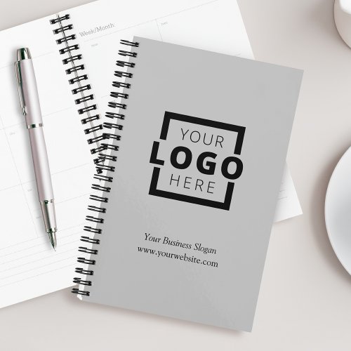 Custom Company Logo Business Promotional Grey Planner