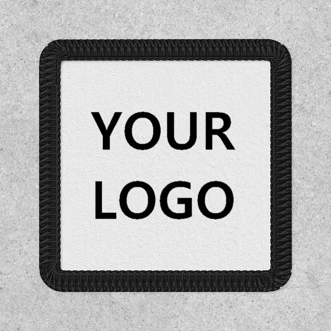 Custom Company Logo Business Promotional Patch (Front)