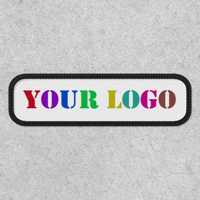 Custom Company Logo Business Promotional Patch (Front)