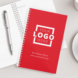 Custom Company Logo Business Promotional Red Planner
