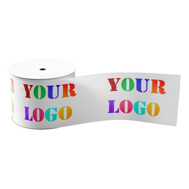 Custom Company Logo Business Promotional Ribbon (Spool)