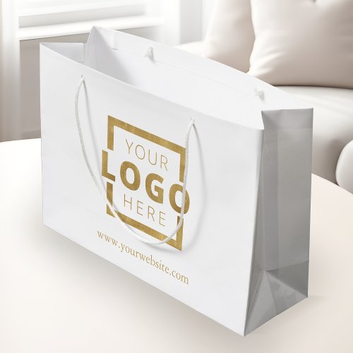 Custom Company Logo Business Promotional Shopping Large Gift Bag
