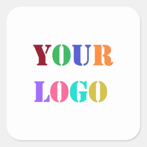 Custom Company Logo Business Promotional Sticker